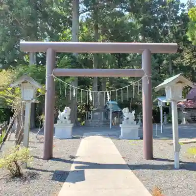 福島大神宮の鳥居