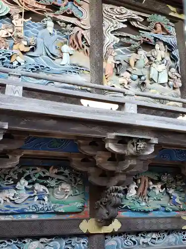 雷電神社の芸術