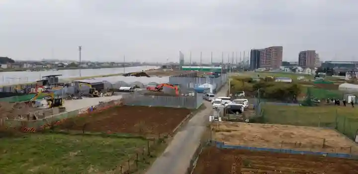 大曽根八幡神社の周辺