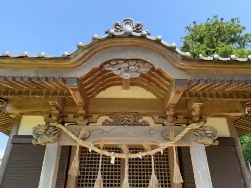 江場土神社の本殿・本堂