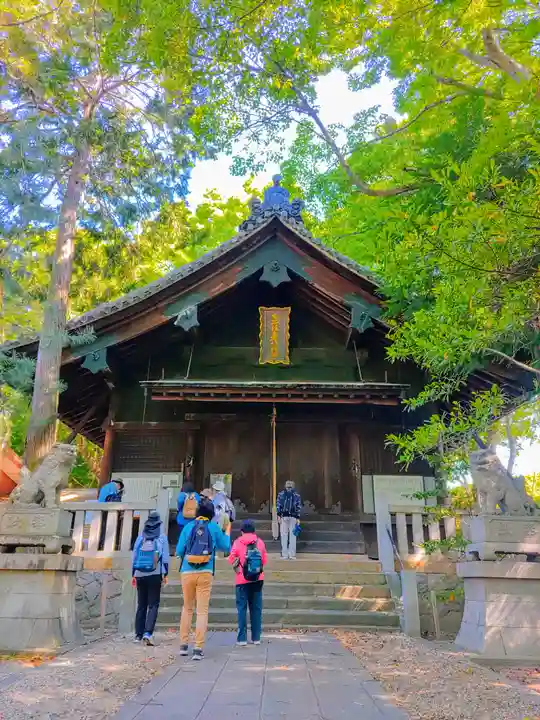 矢作神社の本殿・本堂