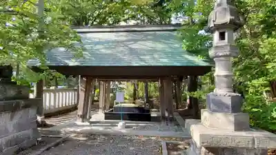 岩見澤神社の手水舎