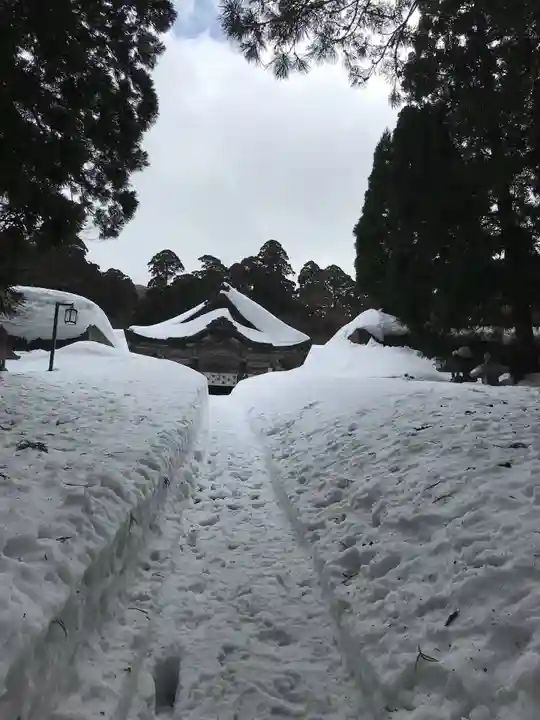 大神山神社奥宮の本殿・本堂