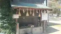 泊神社の手水舎