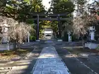 山梨縣護國神社の鳥居
