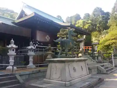 白國神社の狛犬