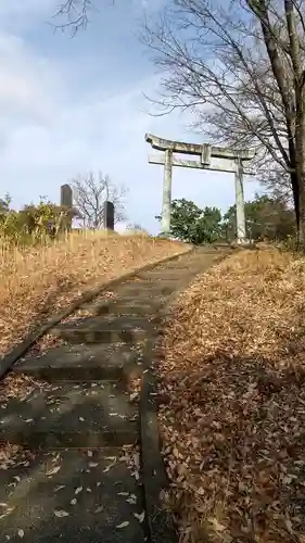 男浅間神社の鳥居