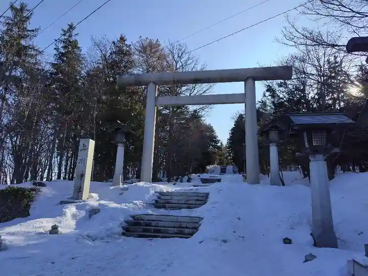 上川神社の鳥居
