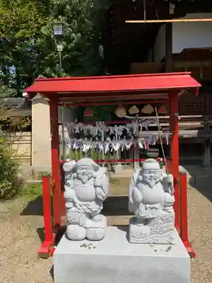 三輪坐恵比須神社の像