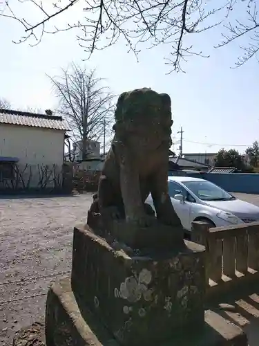 前玉神社の狛犬