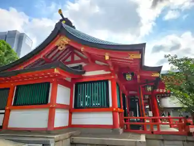 生田神社の本殿・本堂