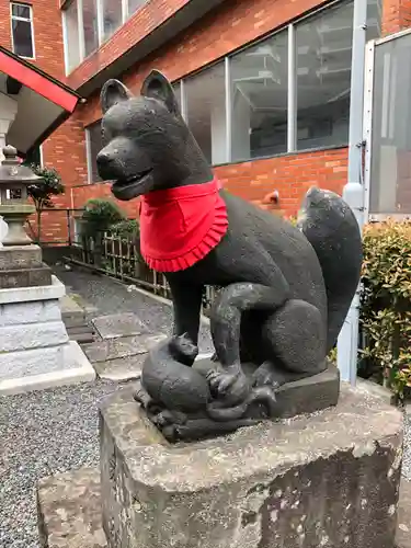 坂稲荷神社の狛犬