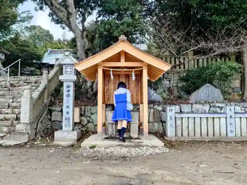 高屋神社の手水舎