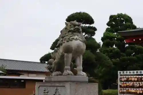 千勝神社の狛犬