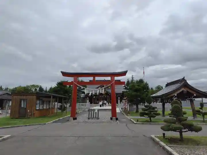 美瑛神社の鳥居