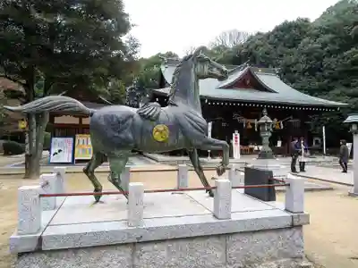 多家神社の狛犬