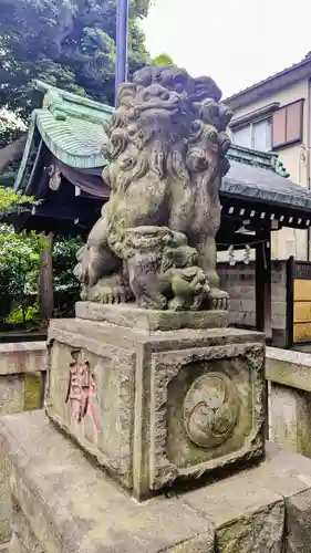 居木神社の狛犬