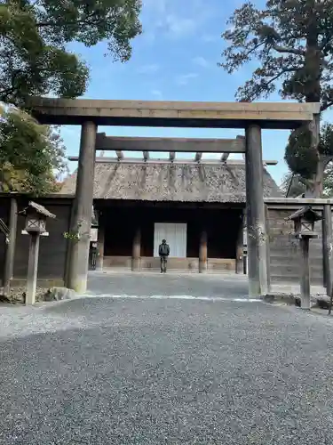 伊勢神宮外宮（豊受大神宮）の鳥居