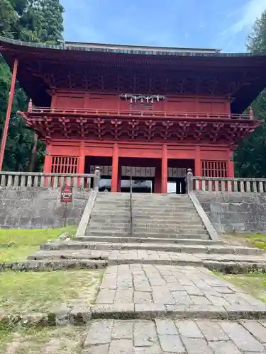 岩木山神社の山門・神門
