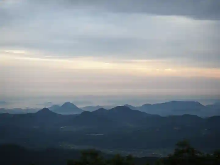 大川神社の景色
