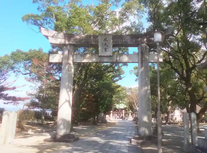 水天宮の鳥居
