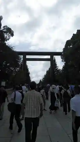靖國神社の鳥居