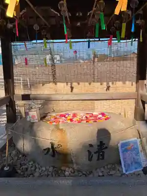 金井神社の手水舎