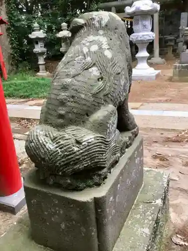 戸隠神社の狛犬