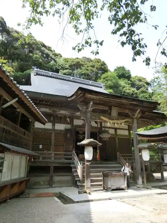 神峯山寺の本殿・本堂