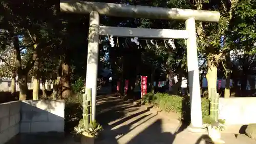 鹿島神社の鳥居