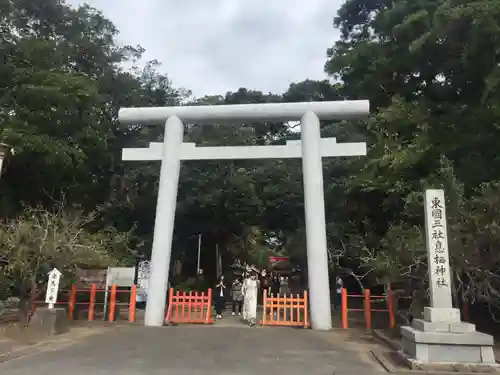 息栖神社の鳥居