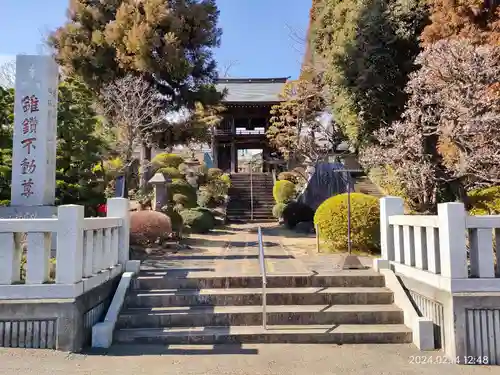 圓乗院の山門