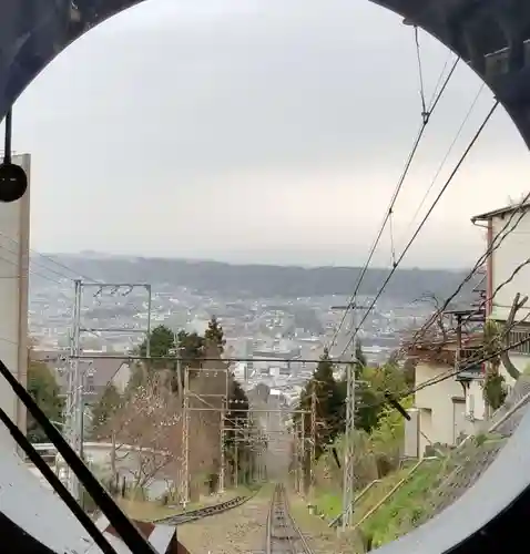 宝山寺の景色