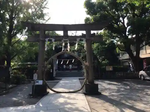 稲毛神社の鳥居