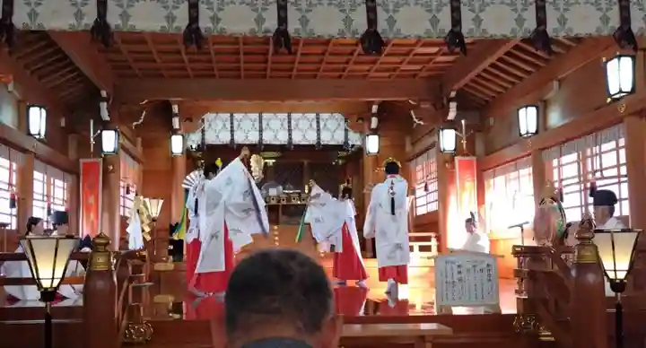 北海道護國神社の神楽