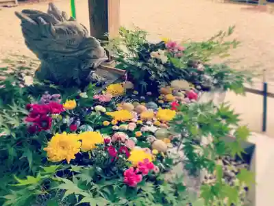 滑川神社 - 仕事と子どもの守り神の手水舎