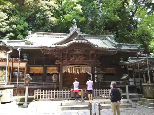 調神社の本殿