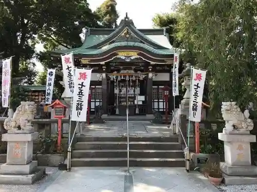 川越八幡宮の本殿・本堂