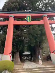 山宮浅間神社の鳥居