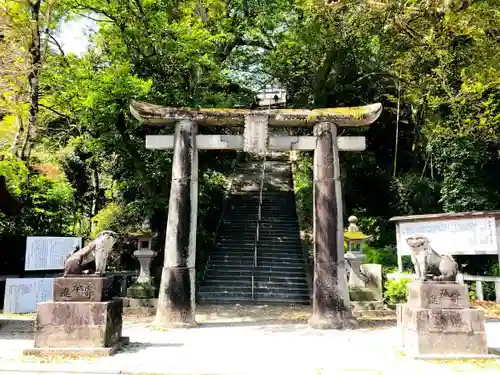 千栗八幡宮の鳥居