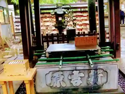 駒木諏訪神社の手水舎