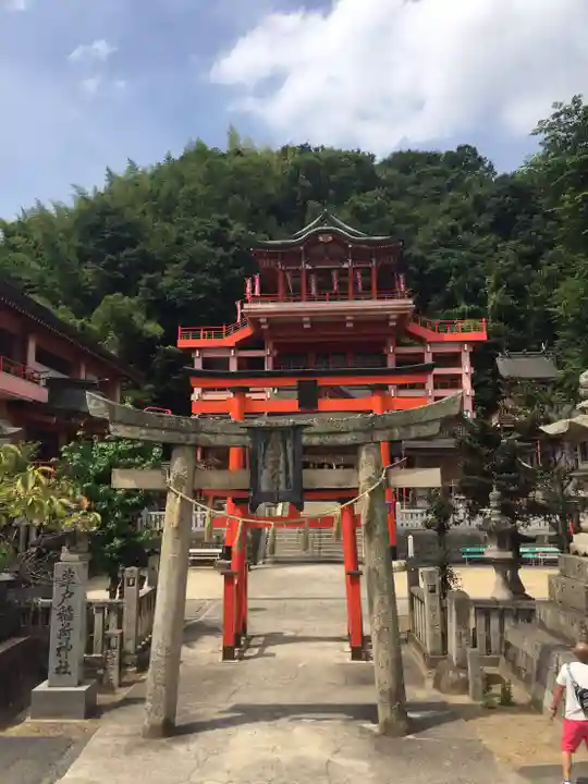 草戸稲荷神社の鳥居