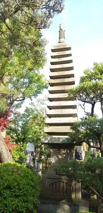 石歴山 妙勝寺の塔
