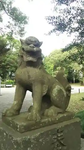 常磐神社の狛犬