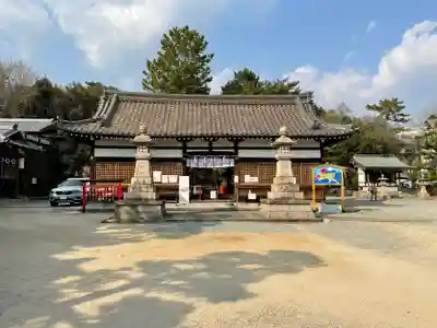 森・深江・青木 総氏神　稲荷神社の本殿・本堂