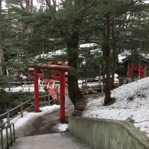 白石神社の鳥居