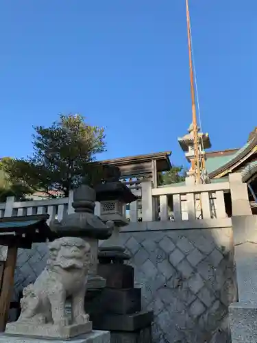 神峰神社の狛犬