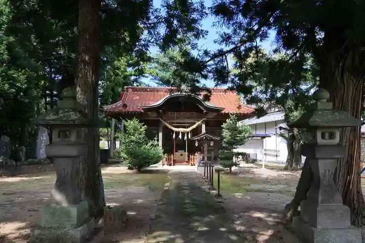 庄野菅原神社の景色
