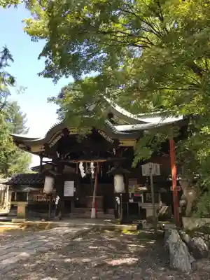 粟田神社の本殿・本堂
