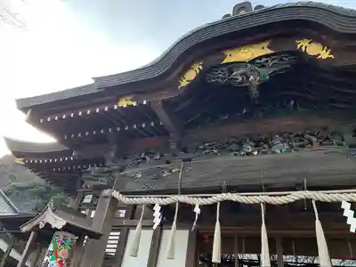 山名八幡宮の本殿・本堂
